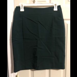 H&M Emerald Green Pencil Skirt - 8